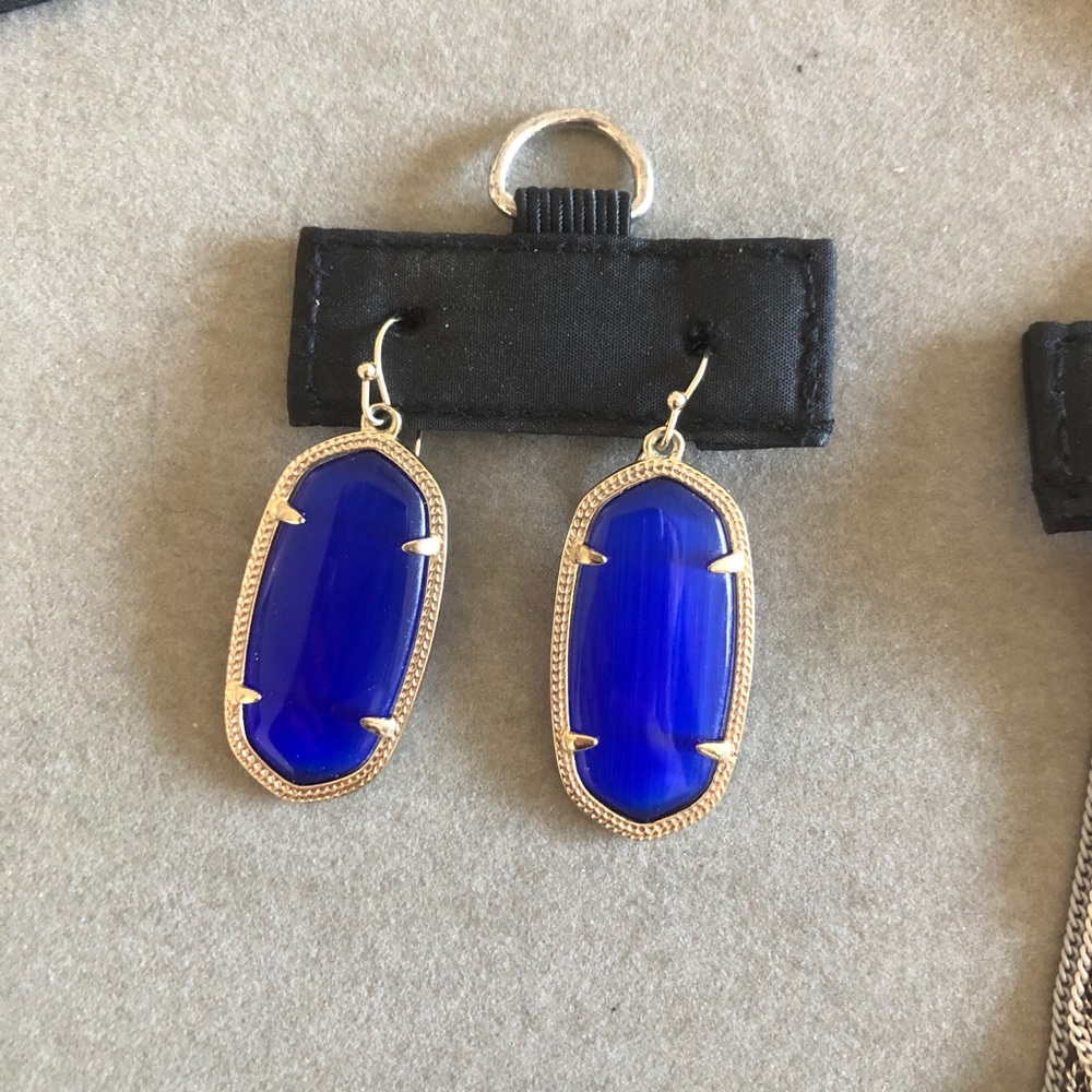 Royal blue Elle Kendra Scott earrings